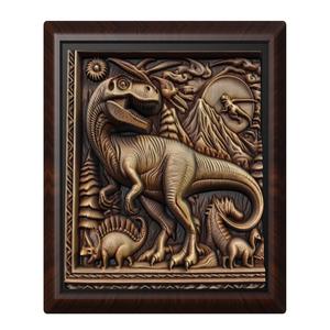 dinazor animal wall art relief wall decor