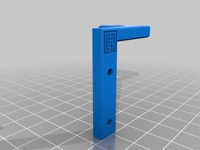Reverse Bowden Filament Sensor Mount for Artillery Sidewinder X1 (Stock Sensor)