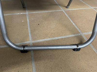 Soporte trasero silla plegable