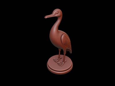 Cormorant Animal Figure Printable