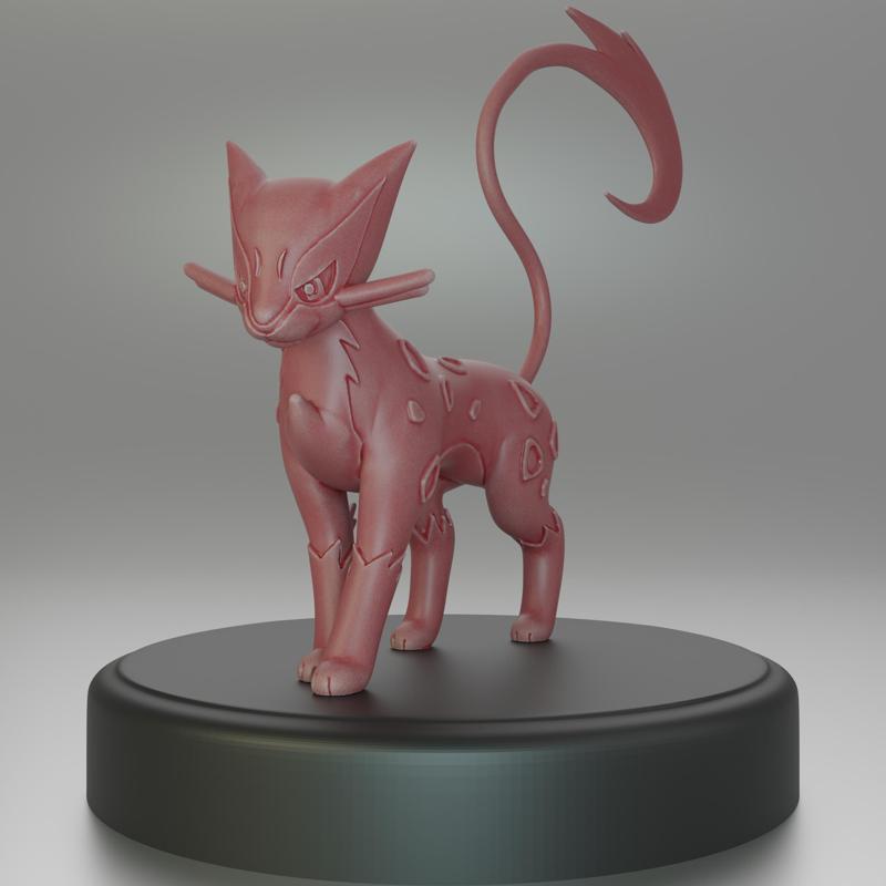 510- Liepard Pokemon Figure