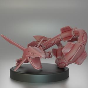 384- Rayquaza Pokemon Figure