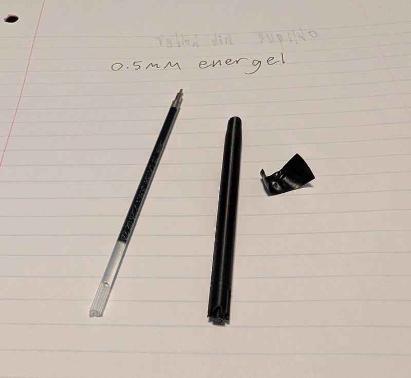 Japan to Parker Pen Refill Adaptor