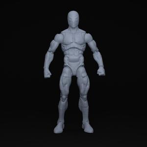 Spider-Man (Retro) Marvel Legends Scan