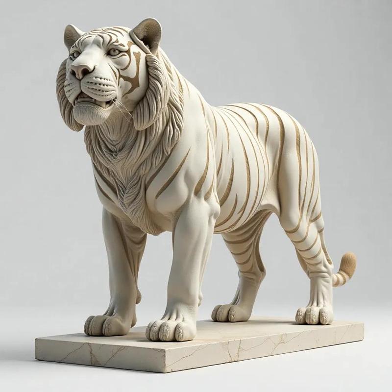 tiger sculpture