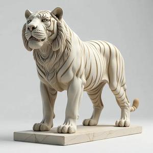 tiger sculpture