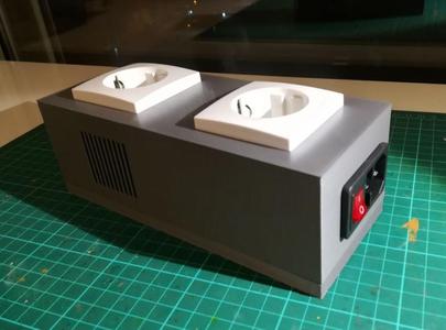 Power strip with Raspberry Pi and Relays (Octoprint)