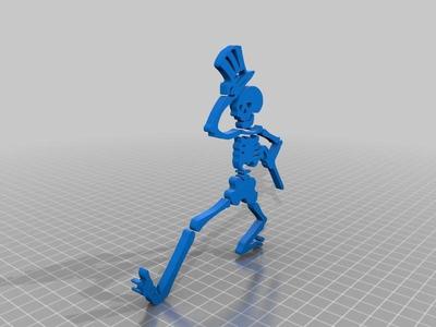 Grateful Dead Dancing Skeleton Upright