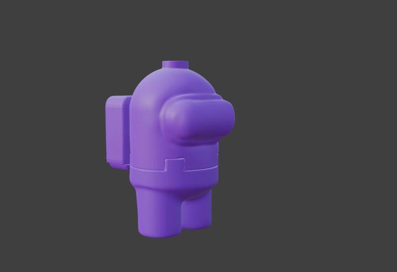 Lego compatible Amoung us cremate figure V2