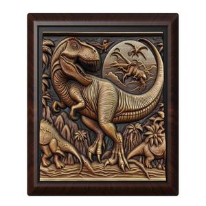 dinazor animal wall art relief wall decor