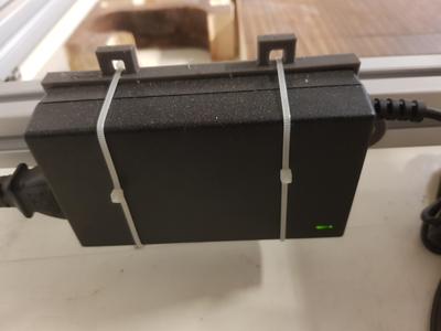 Power supply support for CNC laser