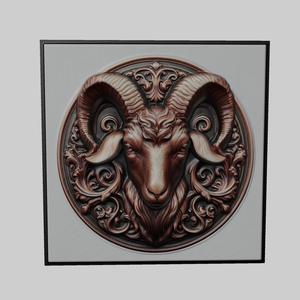 Goat Animal for CNC Router Laser & 3D Printer