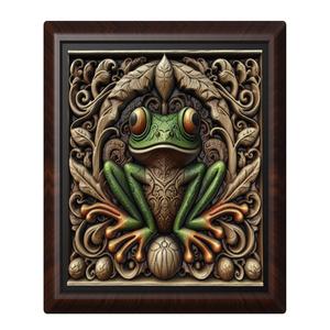 Frog animal wall art relief wall decor