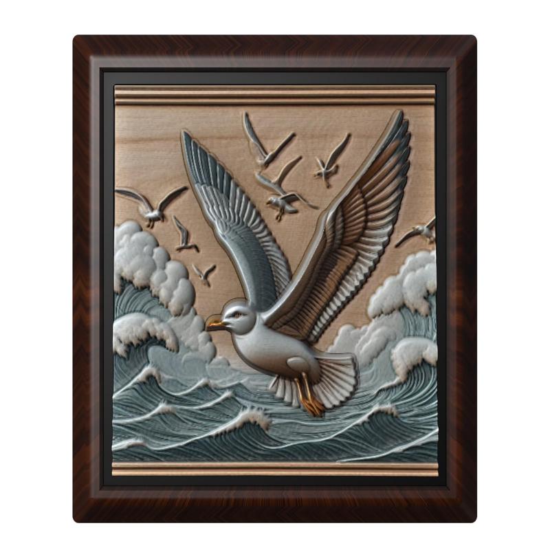 Seagull animal wall art relief wall decor