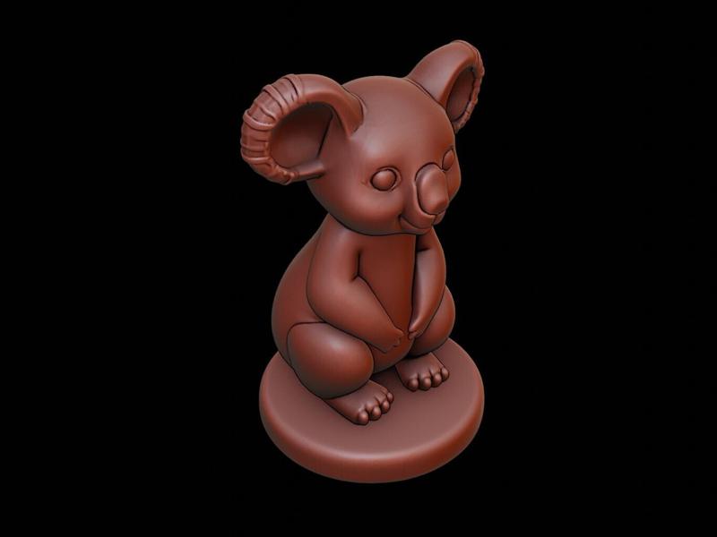 Koala Animal Figure Printable