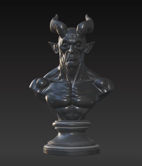 Devil Statue