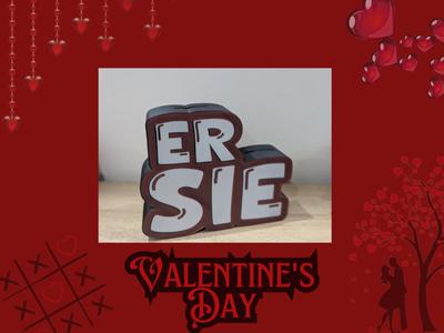 personalized name money boxes Er & Sie