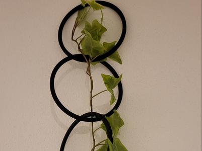 Chain plants support, trellis, V2