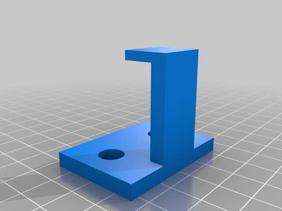 Uplift Desk Bracket for cables