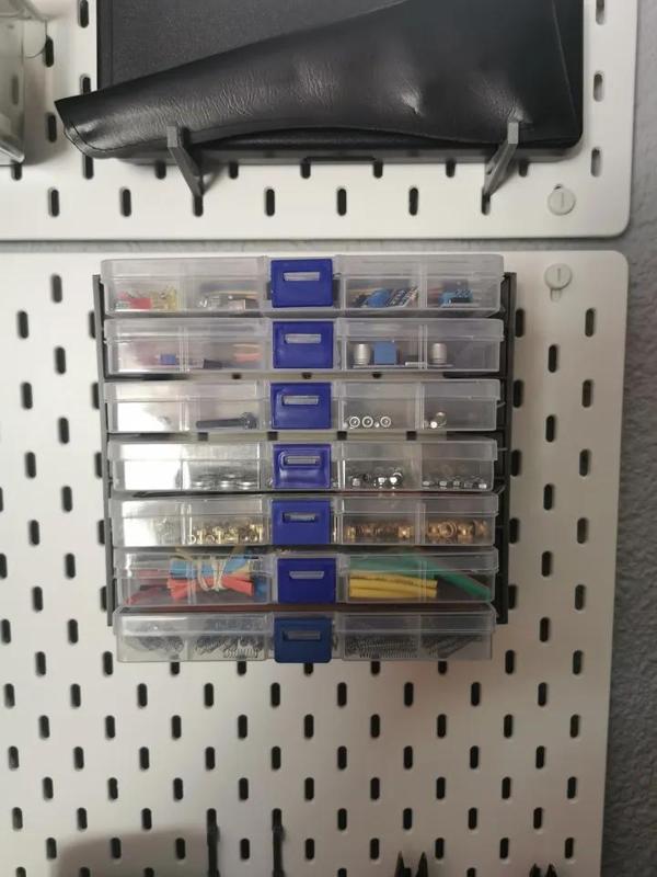 Skadis Rack for Sorting Boxes   