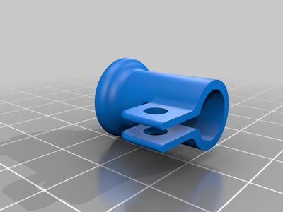 Dial gauge holder for calibrating Lovato LP injectors.