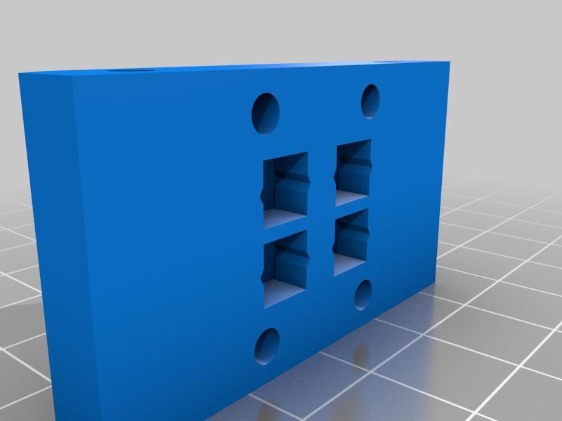 short profile rail mount
