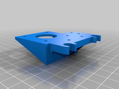 Titan Extruder Direct drive plate for Ender6.