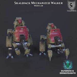 Skaldjack - Mechanized Walker | 5e Stats + Art Included | Gloom and Glory