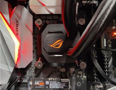 Corsair H100i V2 cover (mirrored)