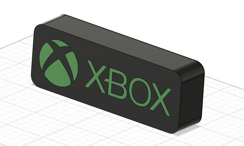 LUMINÁRIA GAMER XBOX SIMPLES