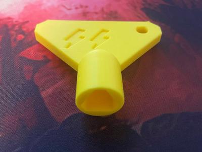 Electrical cabinet key