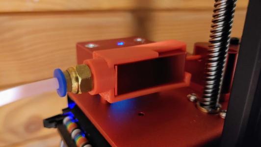 CR-10S Pro PC4-M10 filament feeder