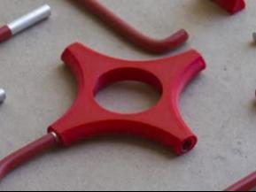 1/4" rod connector