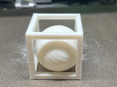 Sphere in a cube