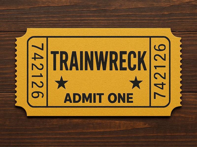 Trainwreck - Entrance Ticket