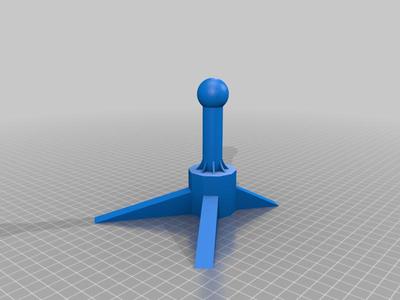 Basic Base for Arachnid Task Lamp by LoboCNC