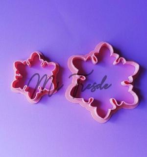 cookie cutter snowflake- cookie cutter snowflake 3D model