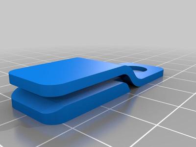 Wall mount combi paper clip