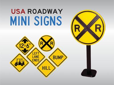 Alerts - US Road Mini Signs