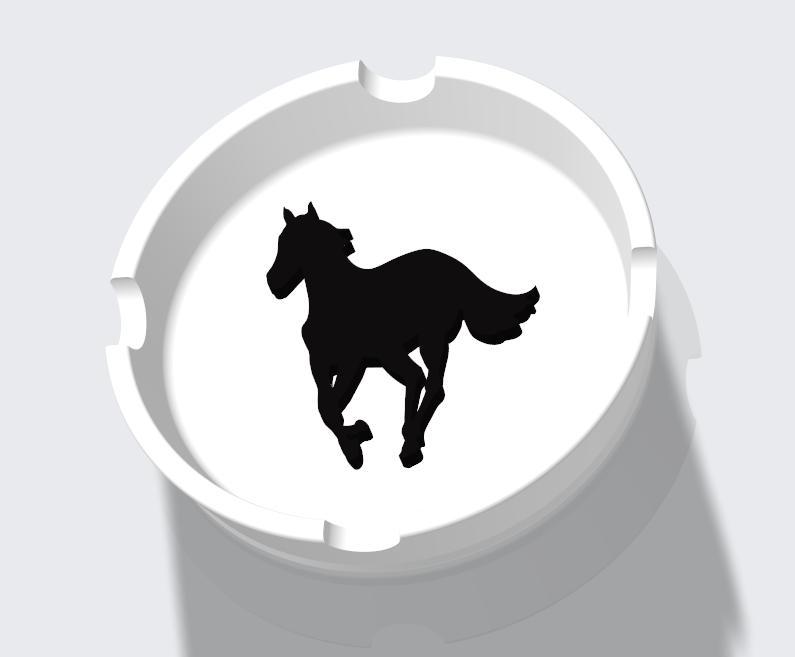 white pony ashtray- deftones
