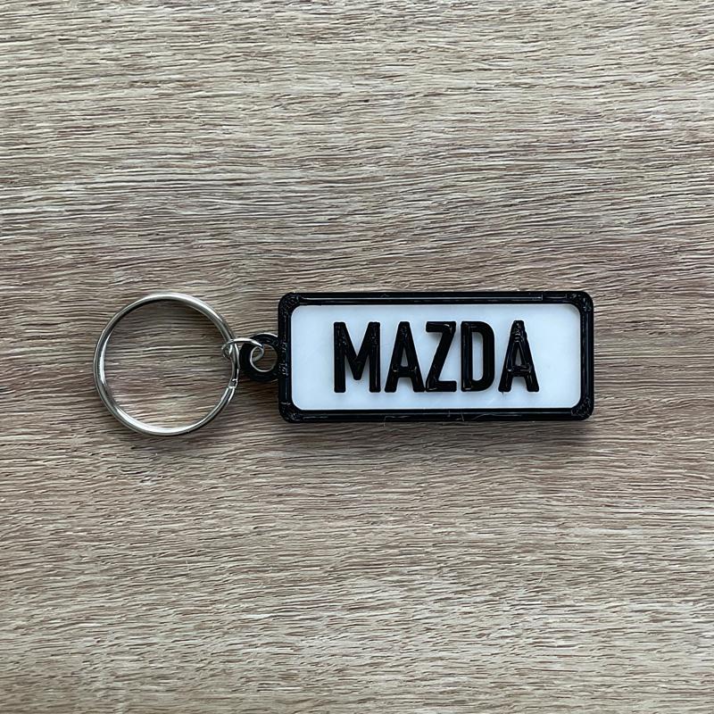 Mazda numberplate [Bulk Group]