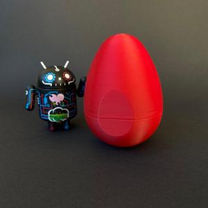 An egg container
