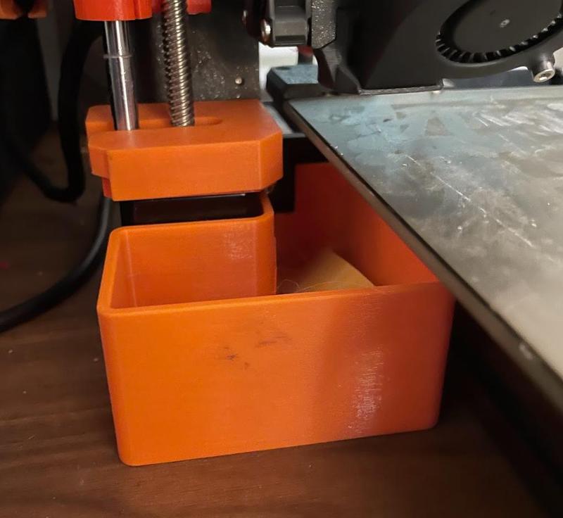 Filament Purge Collector (Prusa MK3S)
