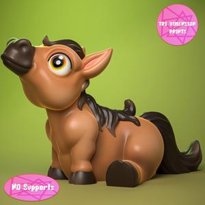 CUTE HORSE (NO SUPPORTS)