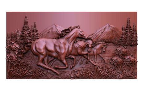 Horses 5 CNC