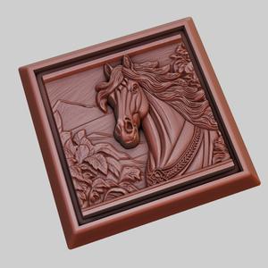 Horse Animal 3D Model for CNC Router Laser & 3D Printer