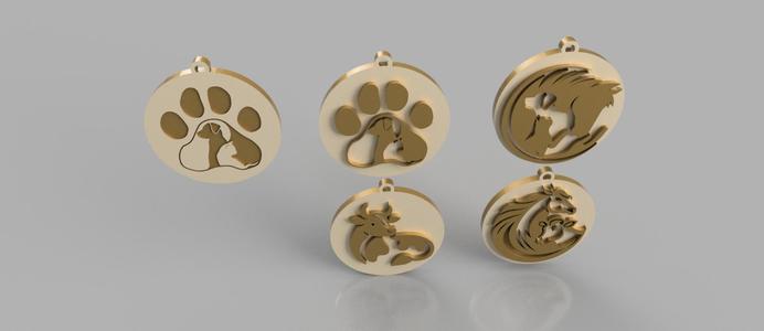 animal keychains