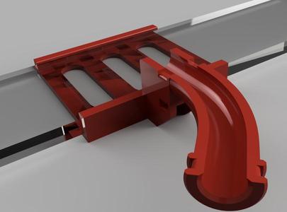 Anycubic cable guide for heatbed silicon mat