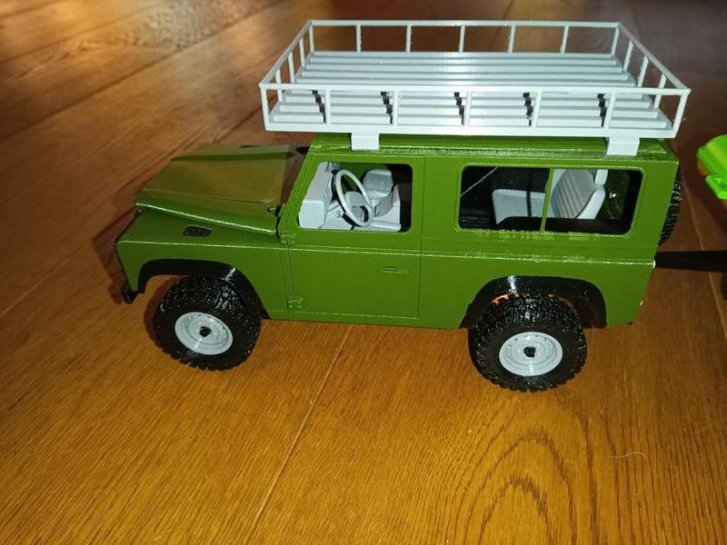 3Dsets Landy Mini addon, Roofrack