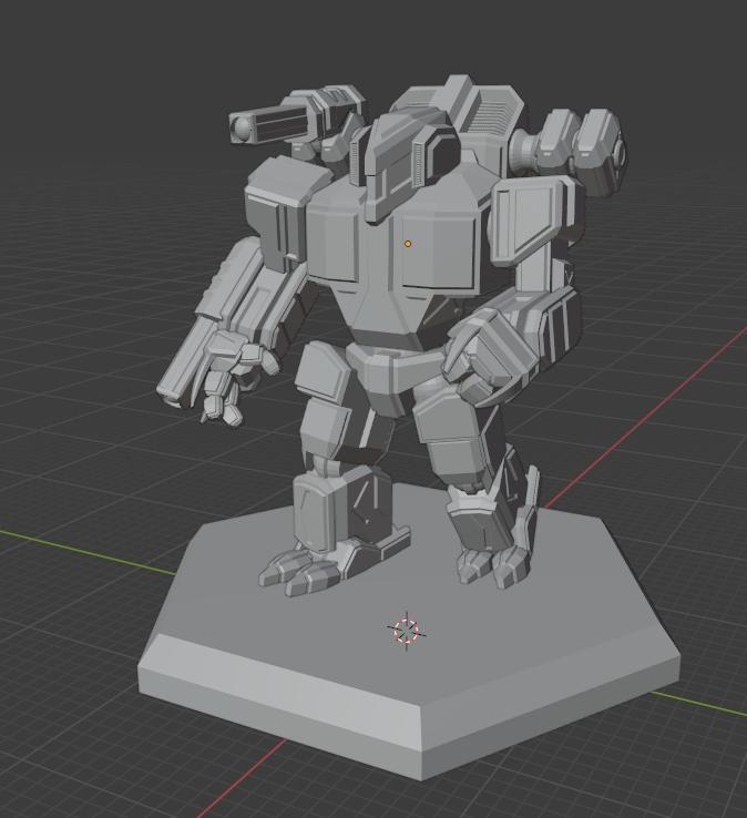 Crimson Hawk Battlemech